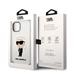 Apple iPhone 14 Karl Lagerfeld Liquid Silicone Ikonik NFT tok (Fehér) – KLHCP14SSNIKBCH