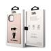 Apple iPhone 14 Karl Lagerfeld Liquid Silicone Ikonik NFT tok (Rózsaszín) – KLHCP14SSNIKBCP