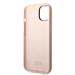 Apple iPhone 14 Karl Lagerfeld Liquid Silicone Ikonik NFT tok (Rózsaszín) – KLHCP14SSNIKBCP