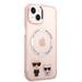 Apple iPhone 14 Karl Lagerfeld MagSafe Compatible Karl and Choupette tok (Rózsaszín) – KLHMP14SHKCP