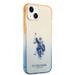 Apple iPhone 14 U.S. Polo double horse bumper hátlap tok (Kék) - USHCP14SUGRBR 1