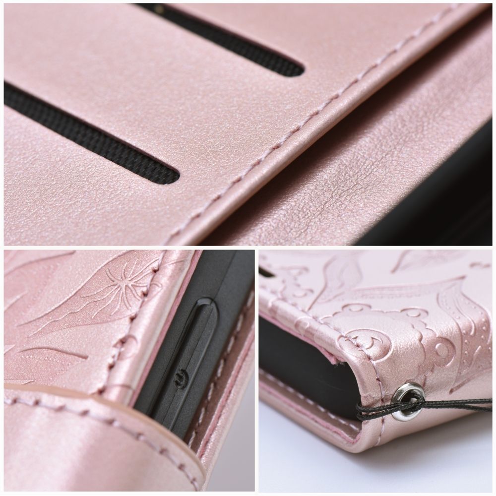Apple iPhone 14 Forcell MEZZO nyitható tok (Rosegold) 3