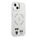Apple iPhone 14 Karl Lagerfeld MagSafe Compatible Karl and Choupette tok (Átlátszó) – KLHMP14SHKCT