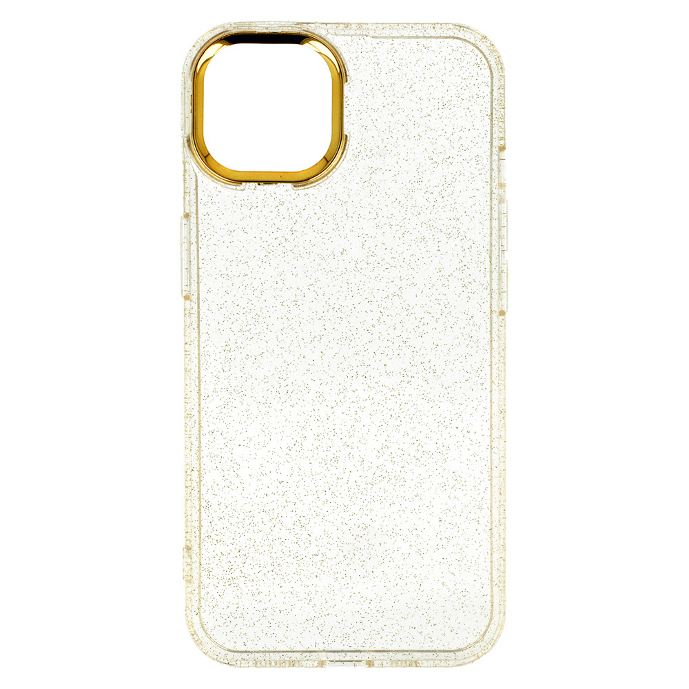 Apple iPhone 14 Glitter arany szilikon hátlap tok (Arany) 1