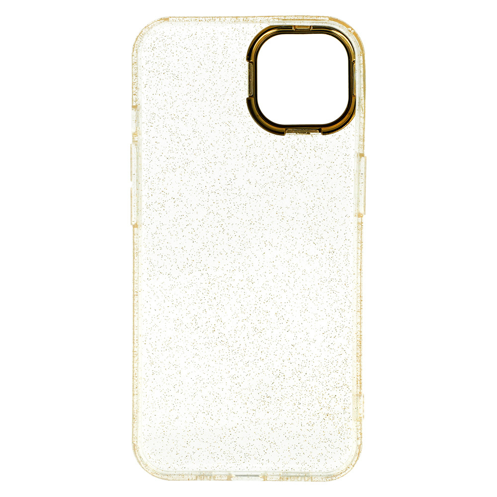 Apple iPhone 14 Glitter arany szilikon hátlap tok (Arany) 2