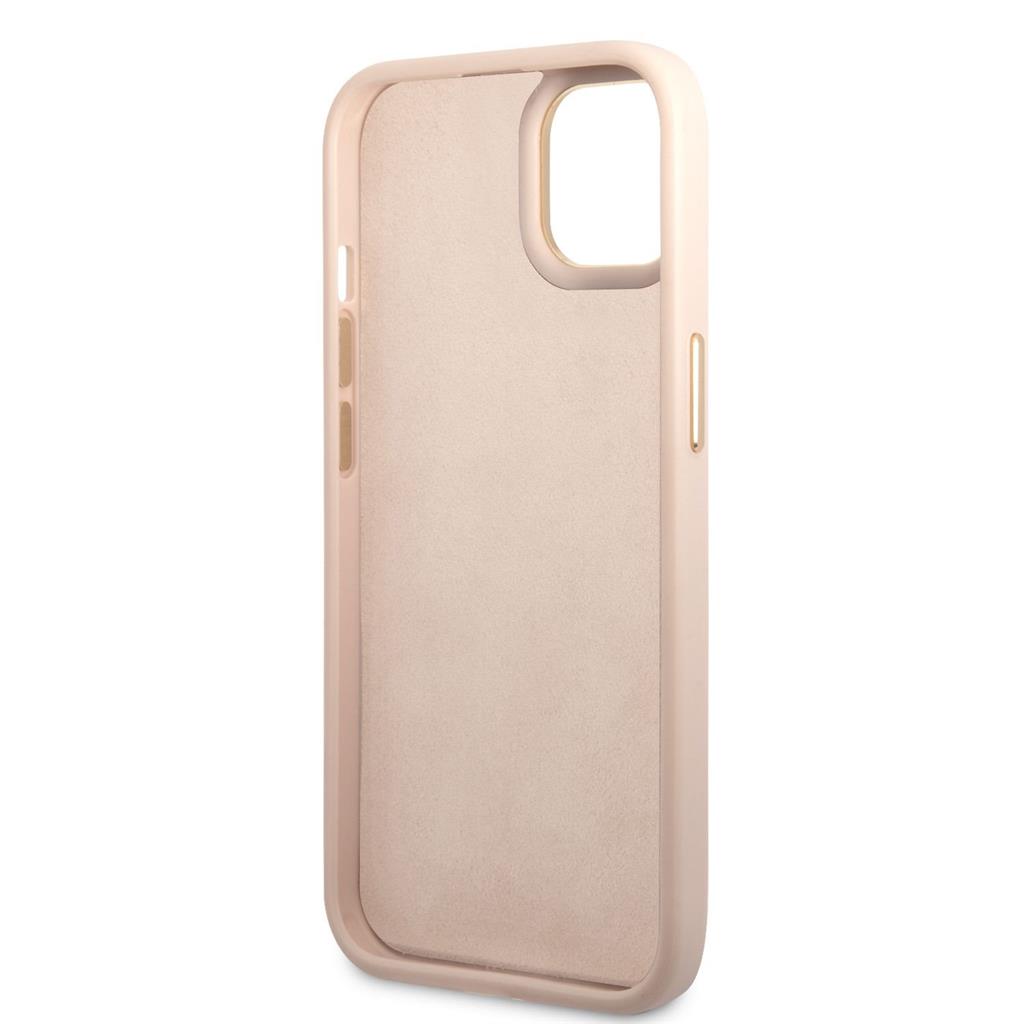 Apple iPhone 14 Guess 4G Metal Camera Outline tok (Rózsaszín) - GUHCP14SHG4SHP