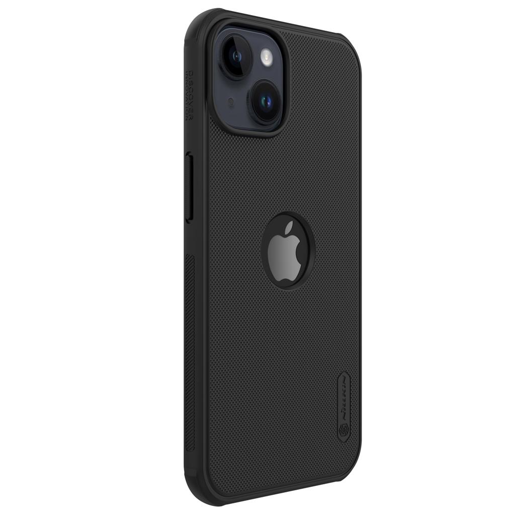 Apple iPhone 14 Nillkin Super frosted shield pro strapabíró hátlap tok fekete