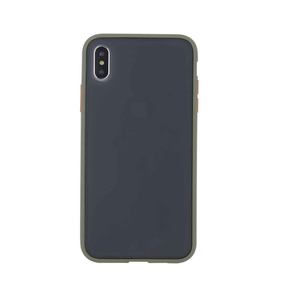 Apple iPhone 14 Plus colored buttons hátlap tok (Zöld)