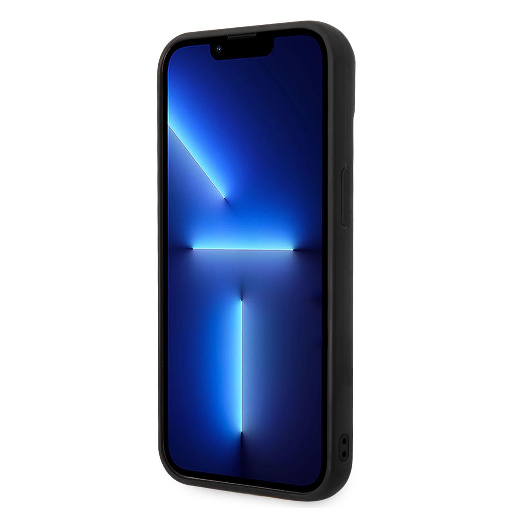 Apple iPhone 14 Plus Karl Lagerfeld Quilted Puffy Ikonik Logo tok (Fekete) – KLHCP14MPSQPK