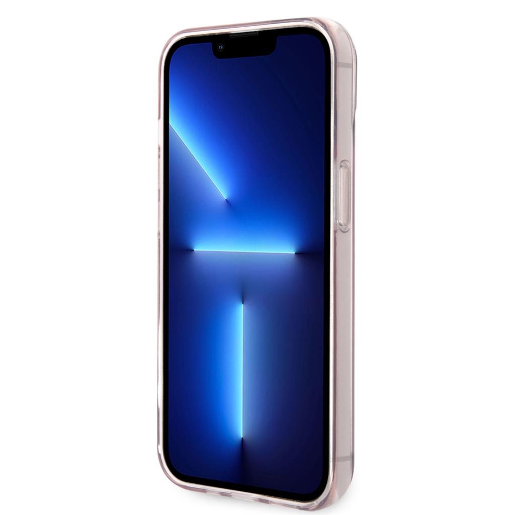 Apple iPhone 14 Plus (Rózsaszín) Karl Lagerfeld Choupette Logo tok - KLHCP14MCTTRI
