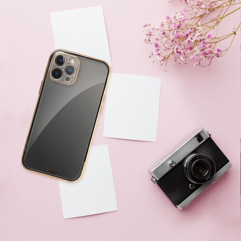 Apple iPhone 14 Plus LUX hátlap tok (Fekete)