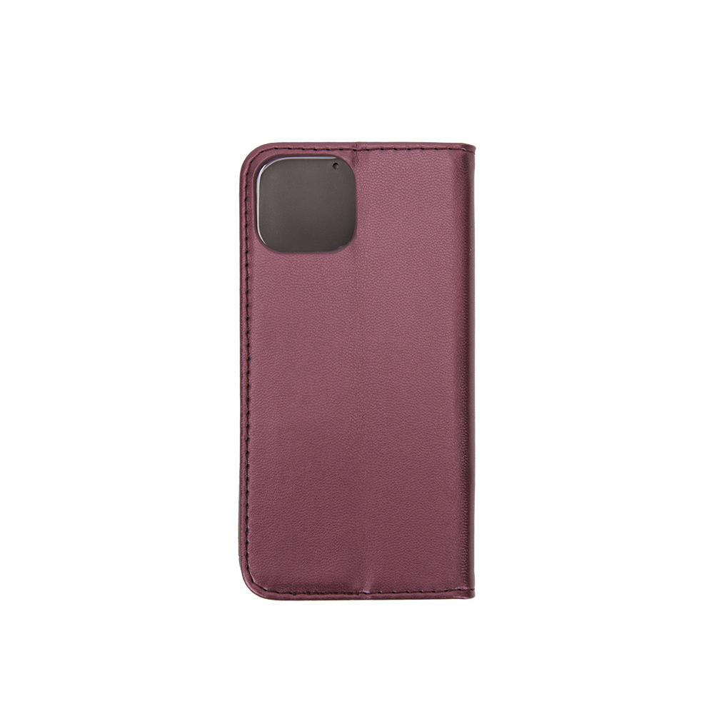 Apple iPhone 14 Plus smart magnetic mágneses notesz tok (Bordó)