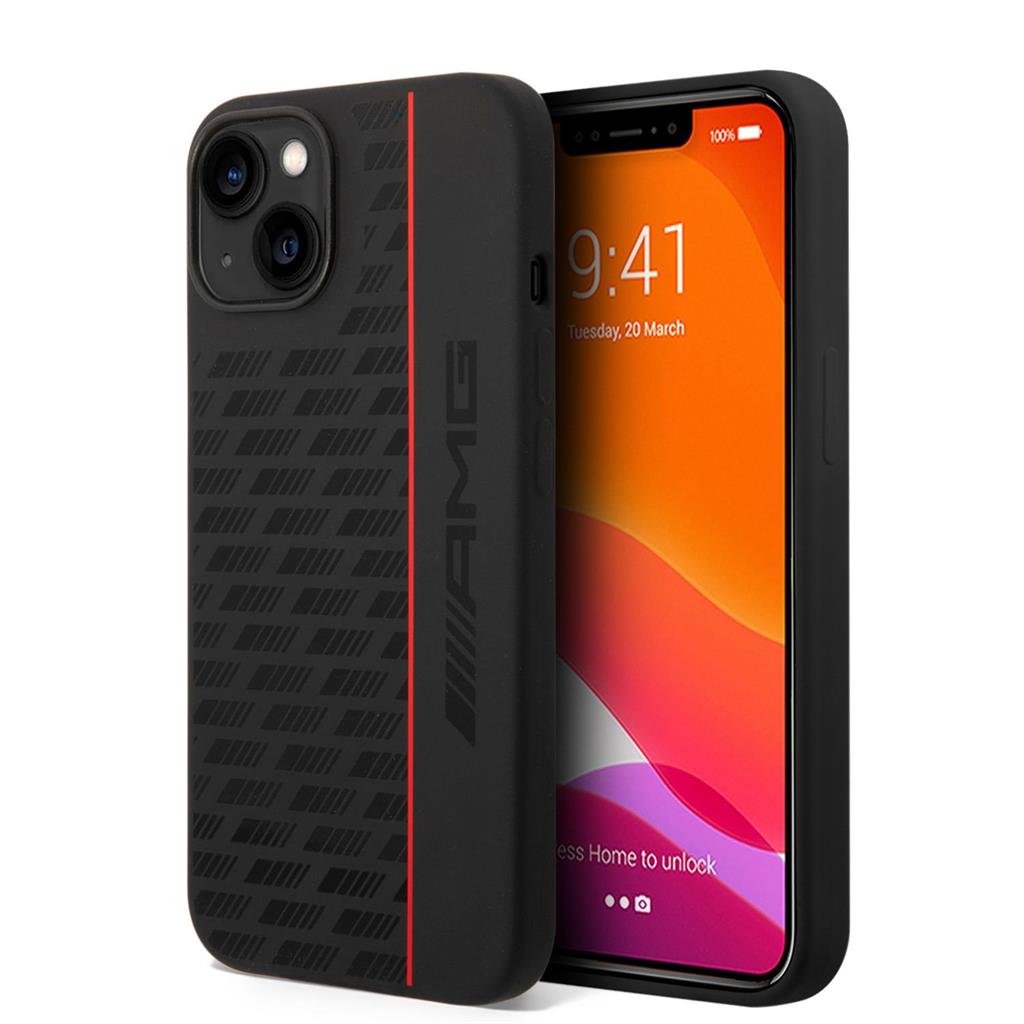 Apple iPhone 14 Plus AMG szilikon hátlap tok AMHCP14M2SPCK (Fekete) 0