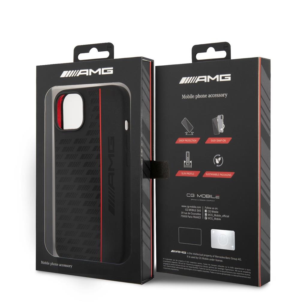 Apple iPhone 14 Plus AMG szilikon hátlap tok AMHCP14M2SPCK (Fekete) 1