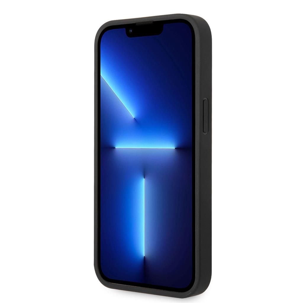 Apple iPhone 14 Plus BMW M tok – Tricolor Stripe (Fekete) - BMHCP14M22PVTK