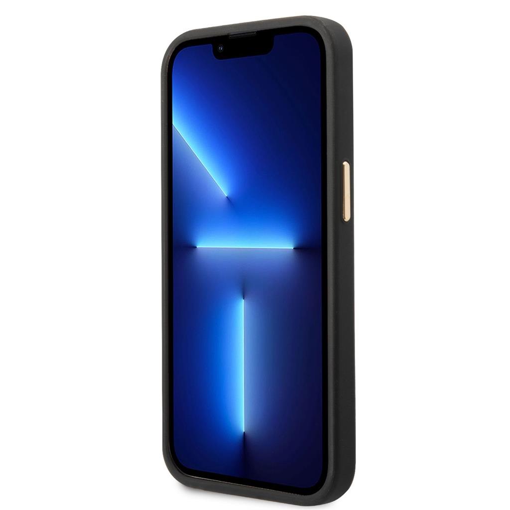 Apple iPhone 14 Plus Guess 4G Metal Camera Outline tok (Fekete) - GUHCP14MHG4SHK