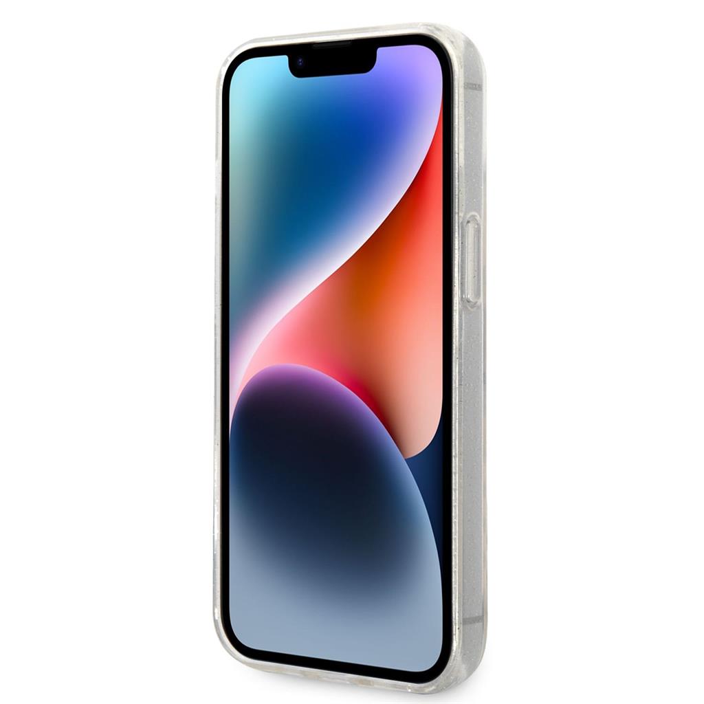 Apple iPhone 14 Plus Guess TPU Big 4G Full Glitter tok (Átlátszó) – GUHCP14MPCUGL4GTR