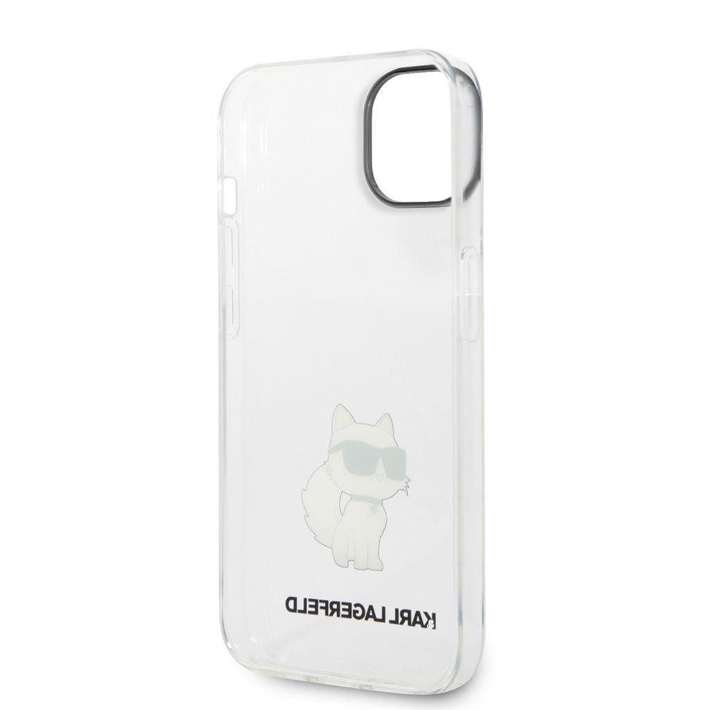 Apple iPhone 14 Plus Karl Lagerfeld IML Choupette NFT tok (Átlátszó) – KLHCP14MHNCHTCT