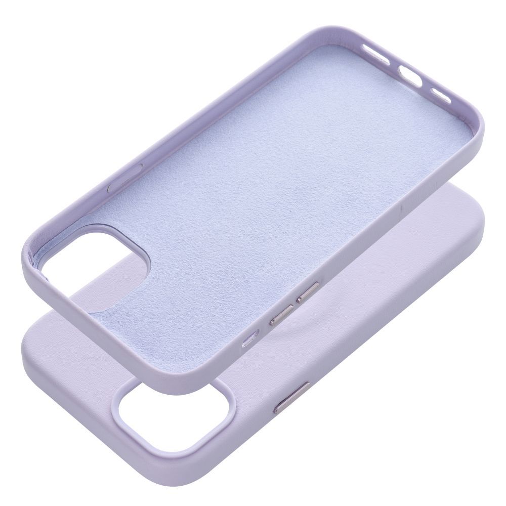 Apple iPhone 14 Plus Roar Leather magsafe hátlap tok (Lila)