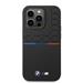 Apple iPhone 14 Pro BMW M tricolor prémium hátlap tok (Fekete) - BMHCP14L22SMPK 3