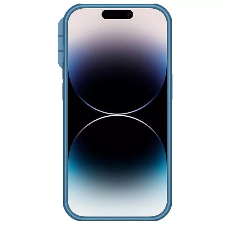 Apple iPhone 14 Pro Nillkin camshield pro kameravédős hátlap tok kék