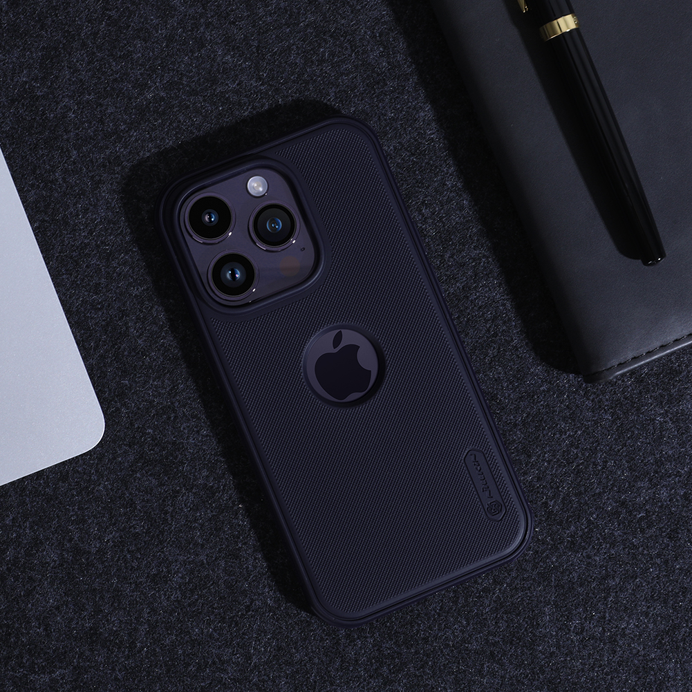 Apple iPhone 14 Pro Nillkin Super frosted shield pro strapabíró hátlap tok lila