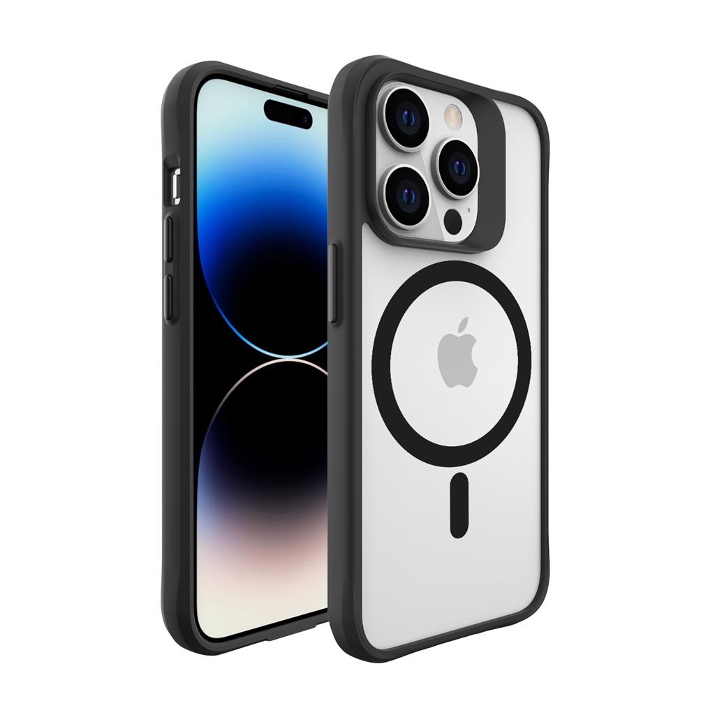 Apple iPhone 14 Pro TOKO Combat X Mode magsafe hátlap tok (Fekete)