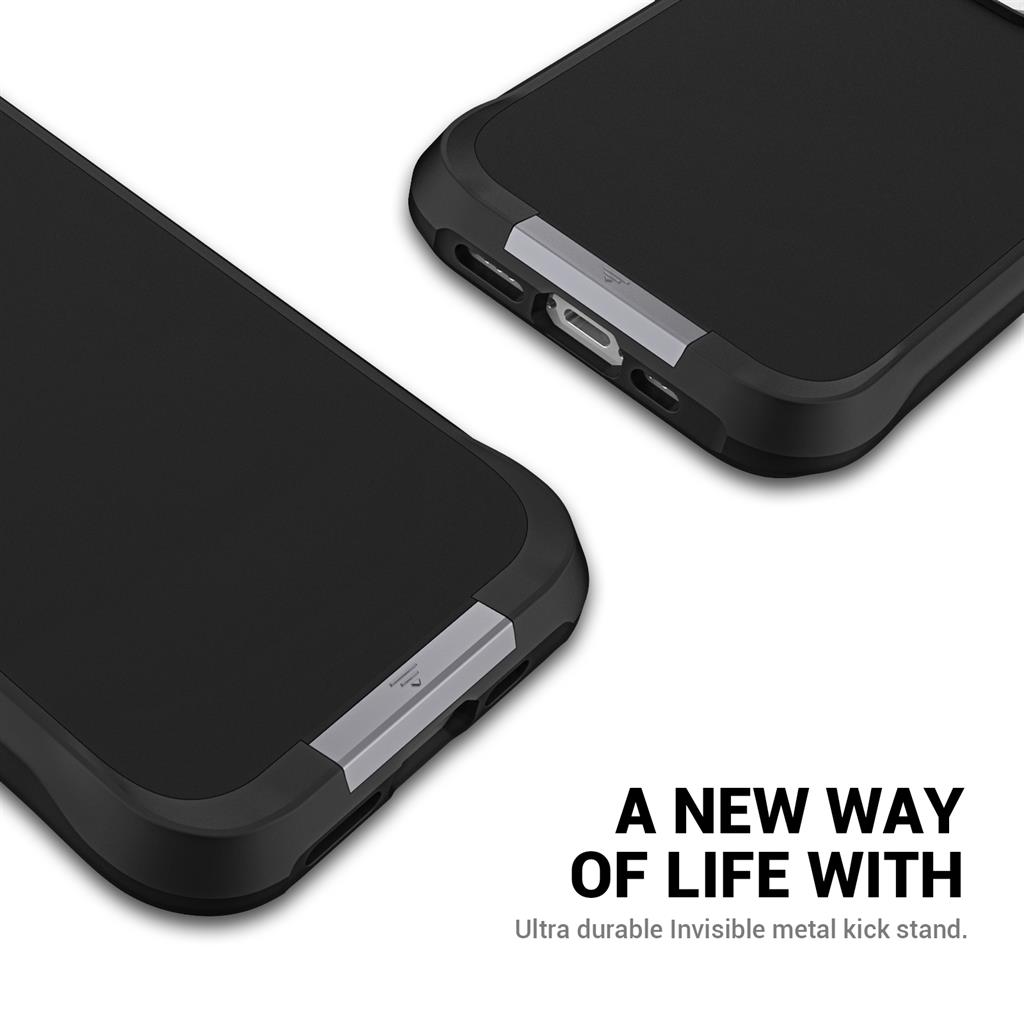 Apple iPhone 14 Pro TOKO Taurustar magsafe hátlap tok (Fekete)