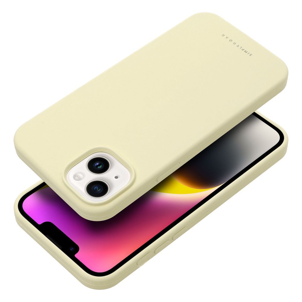 Apple iPhone 14 Plus Roar Cloud Skin hátlap tok (világos sárga)