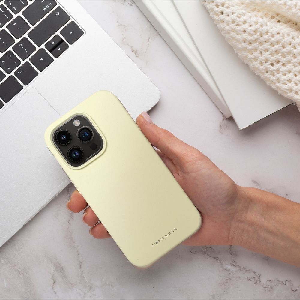 Apple iPhone 14 Plus Roar Cloud Skin hátlap tok (világos sárga)