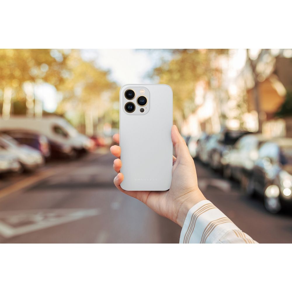Apple iPhone 14 Roar matt üveg hátlap tok (Szürke) 3