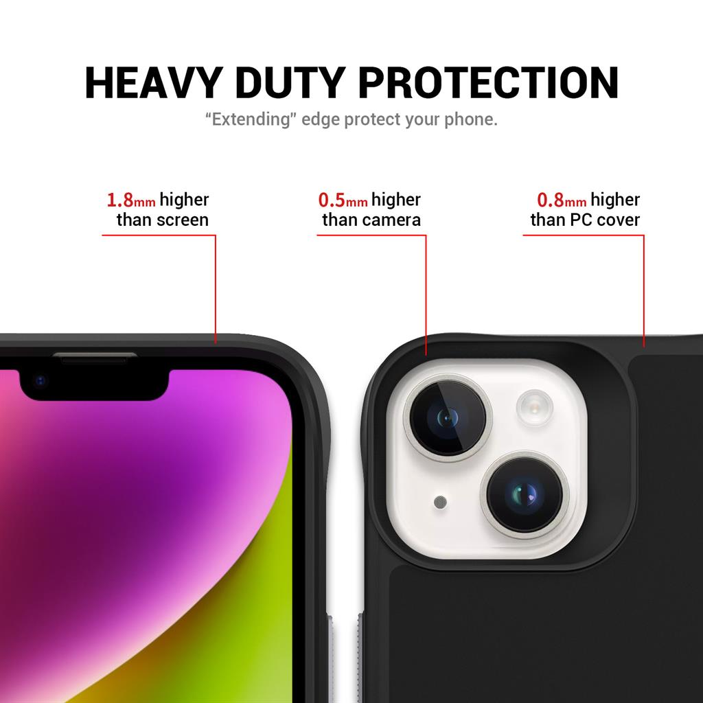 Apple iPhone 14 TOKO Taurustar magsafe hátlap tok (Fekete)