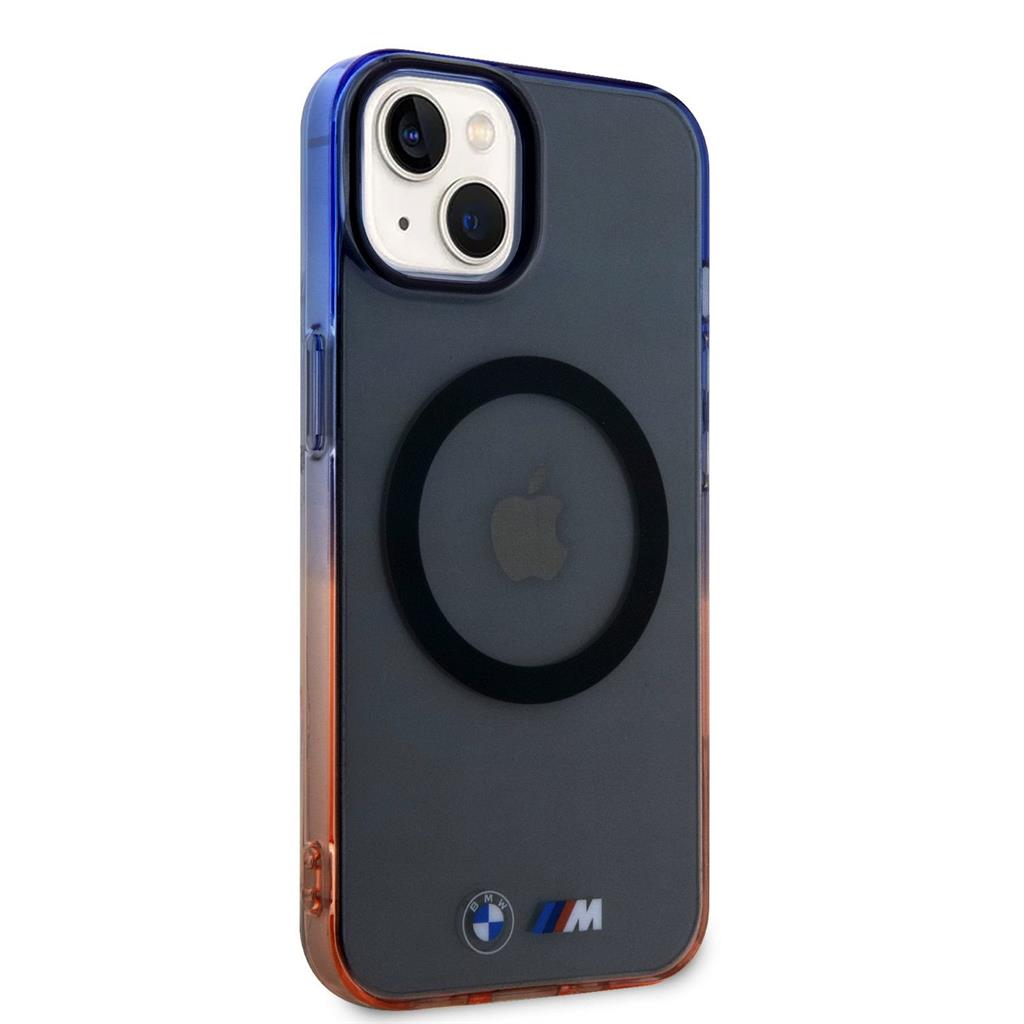 Apple iPhone 15 BMW M IML Gradient hátlap tok (Szürke) - BMHMP15SHTGE) 0