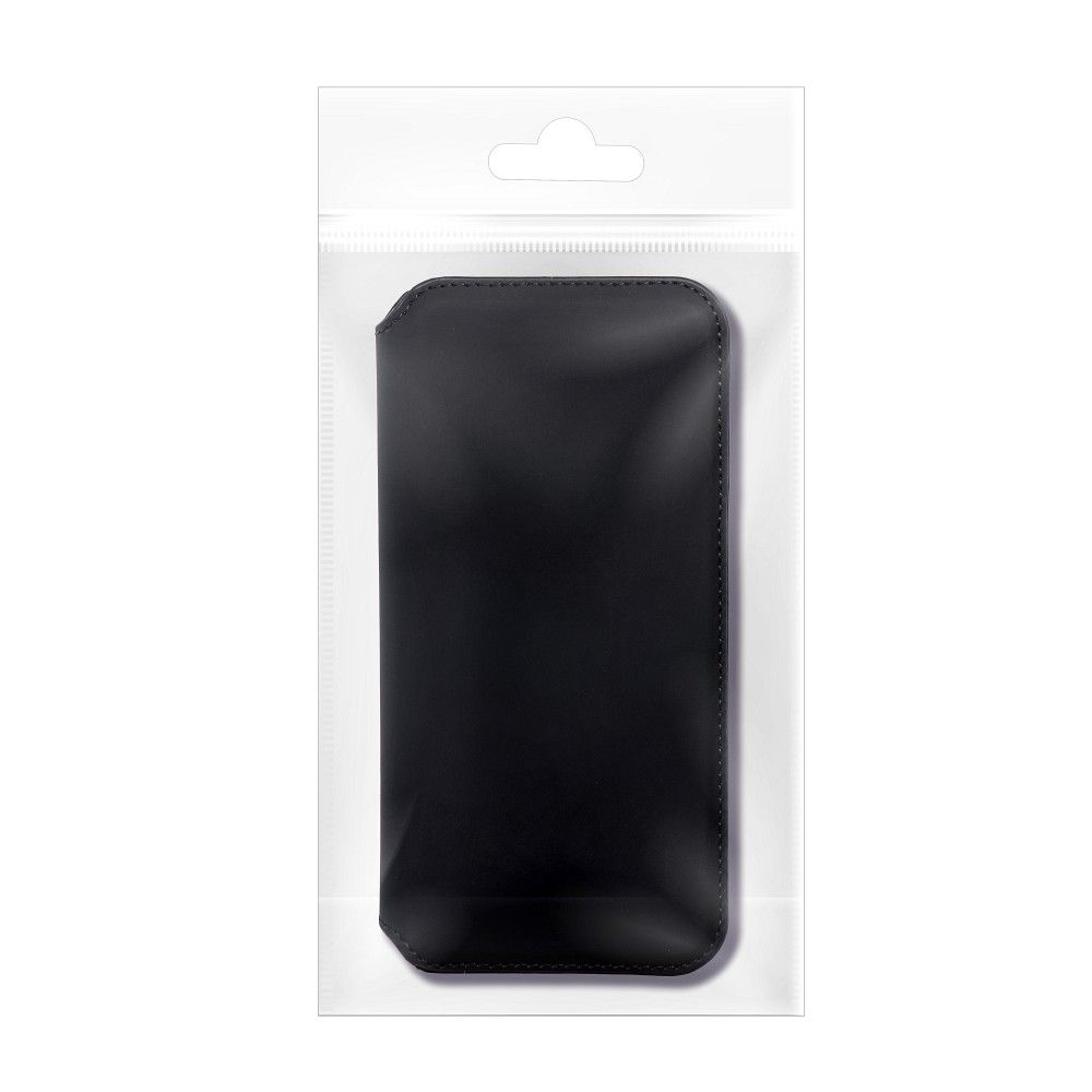 Apple iPhone 15 Dual pocket notesz tok (Fekete)
