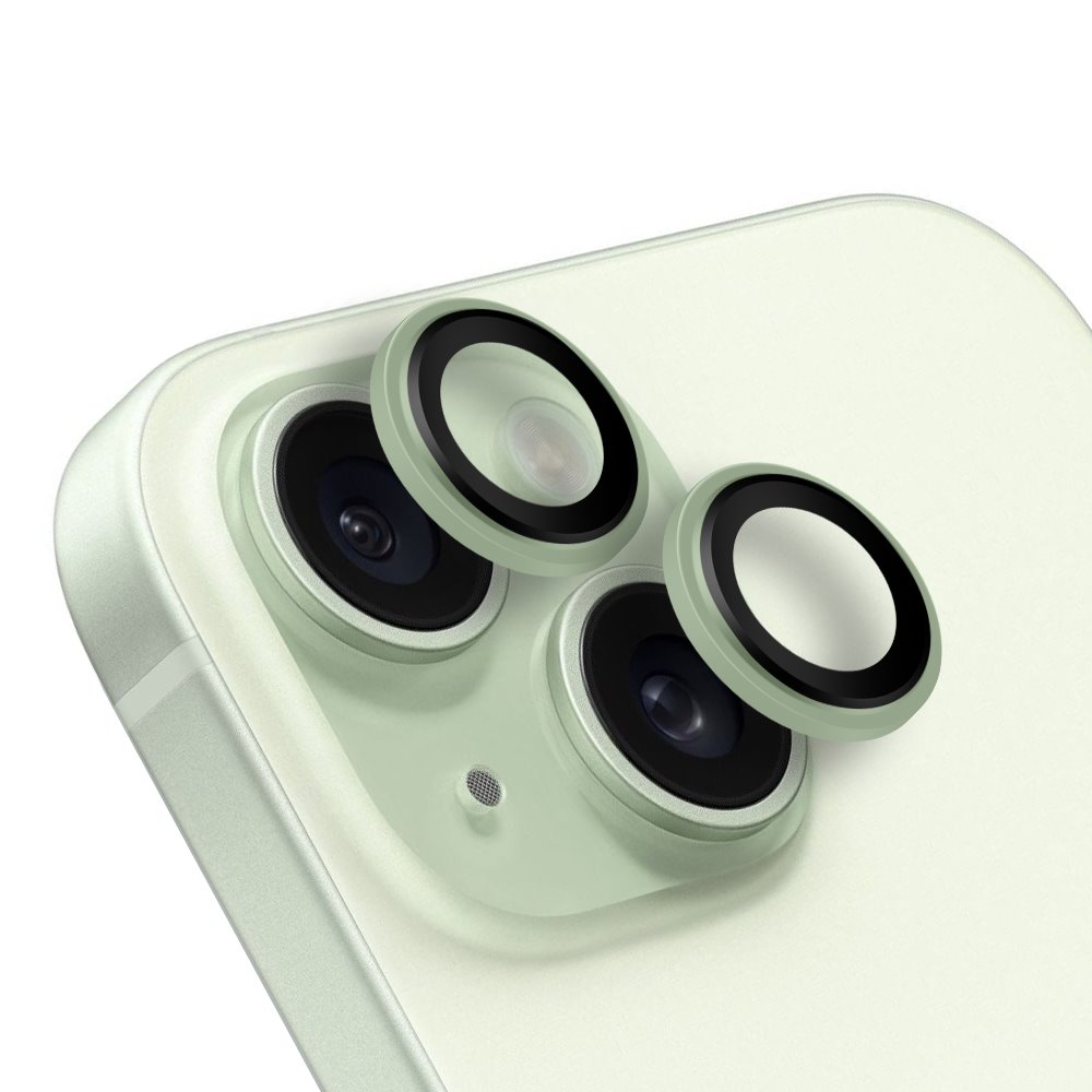 Apple iPhone 15 & iPhone 15 Plus OBAL:ME kameravédő (Zöld)