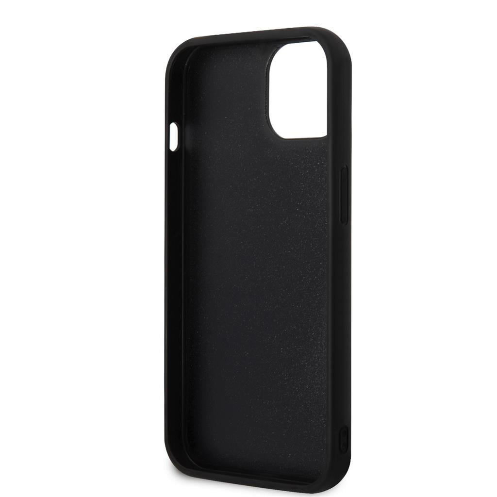 Apple iPhone 15 Karl Lagerfeld 3D Karl & Choupette tok (Fekete) – KLHCP15S3DRKCNK