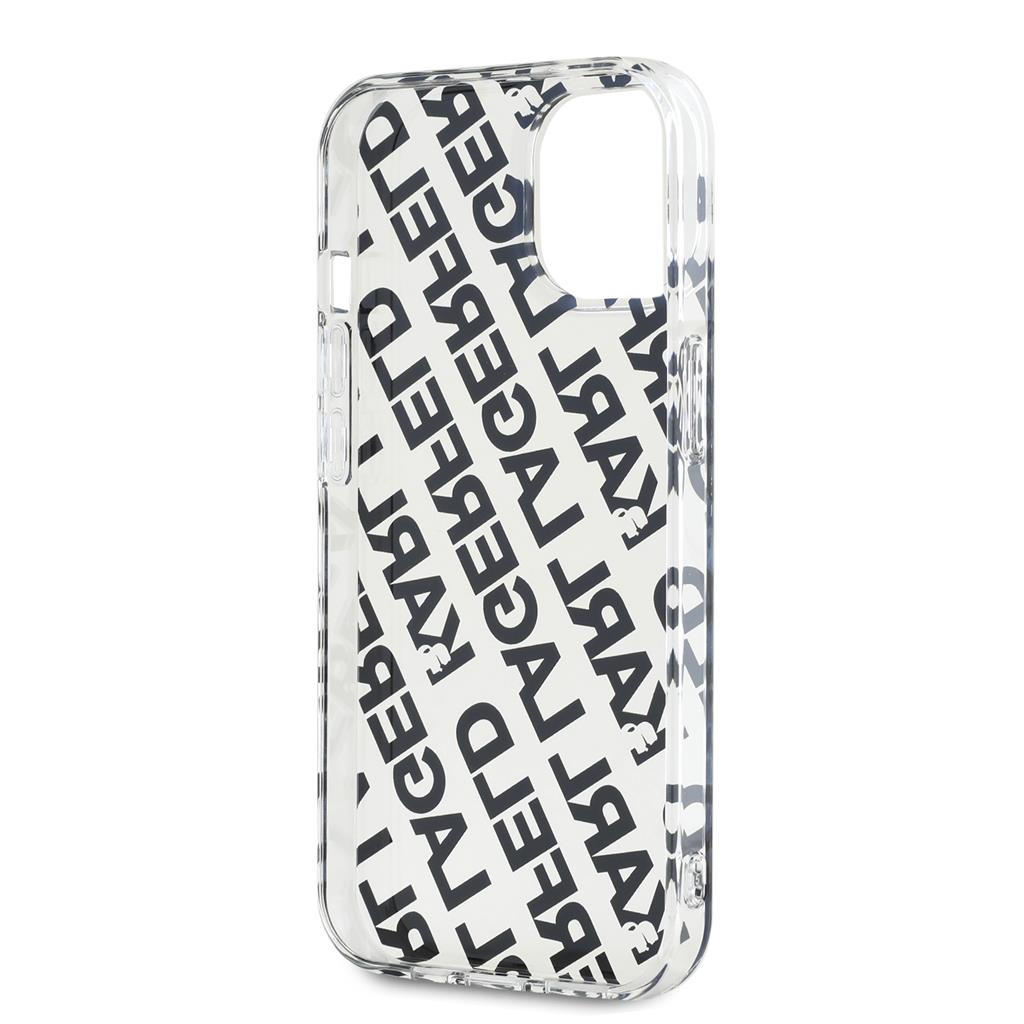 Apple iPhone 15 Karl Lagerfeld IML Electroplated Repeated Logo tok (Arany) – KLHCP15SHKFOEMD