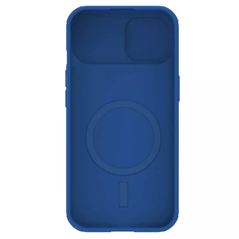 Apple iPhone 15 Nillkin camshield pro magsafe hátlap tok kék
