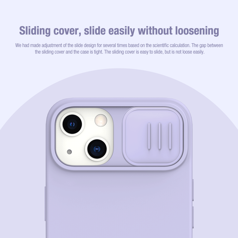 Apple iPhone 15 Nillkin camshield silky silicone MAGSAFE hátlap tok (Zöld)