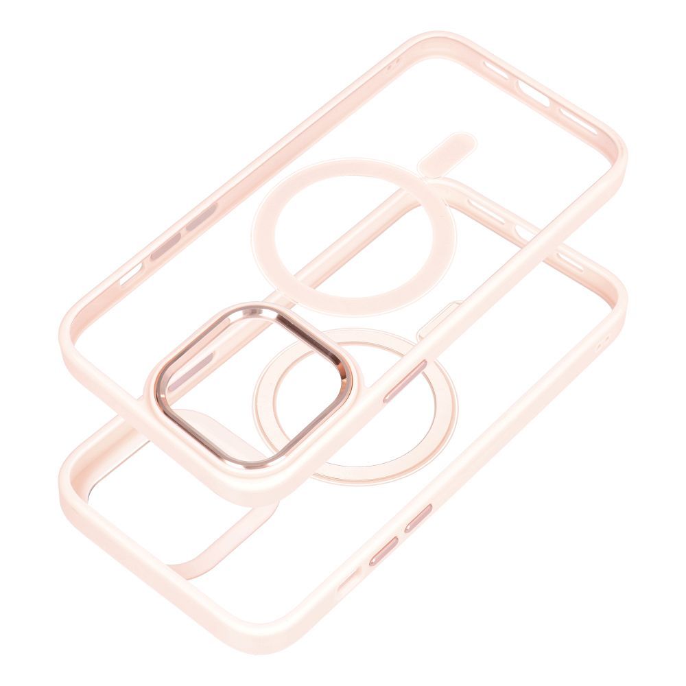 Apple iPhone 15 Plus color edge magsafe hátlap tok (Rózsaszín) 0