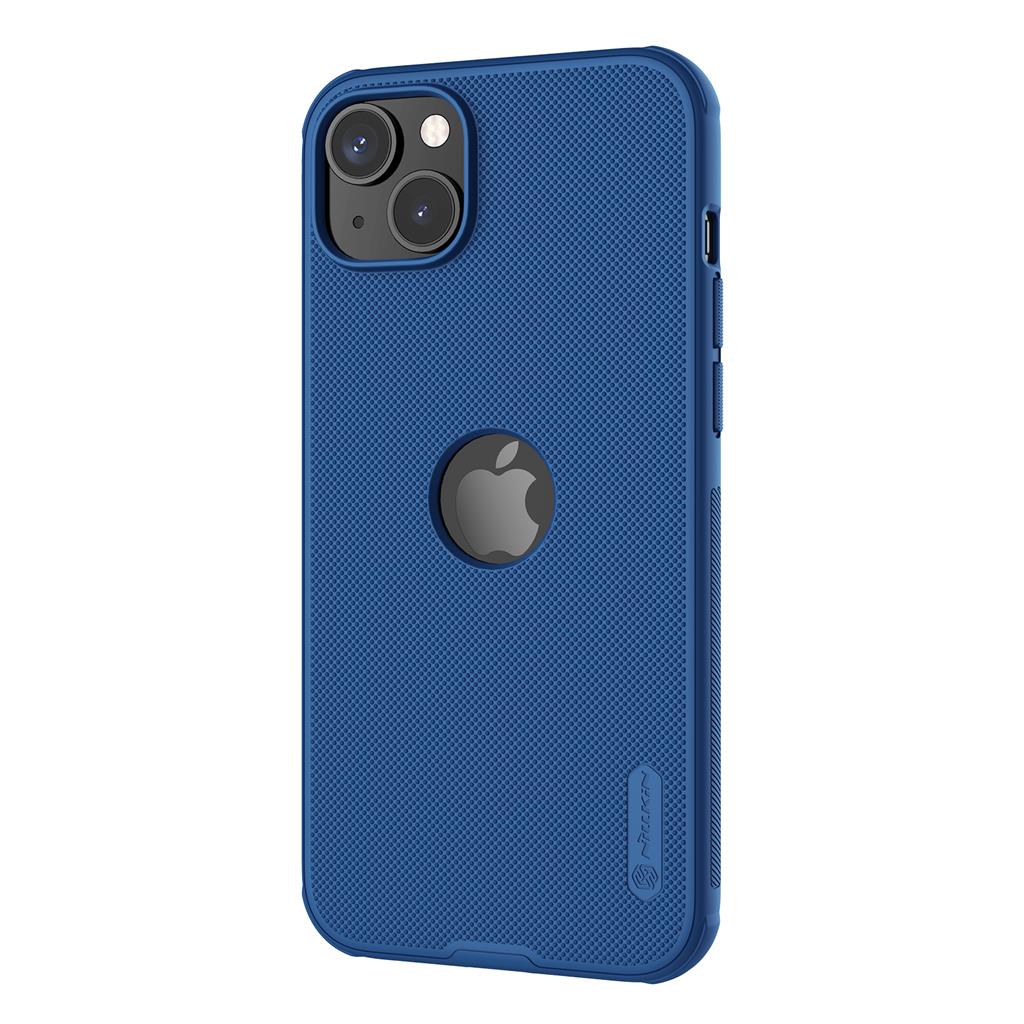 Apple iPhone 15 Plus Nillkin Super frosted shield pro strapabíró hátlap tok (Kék)