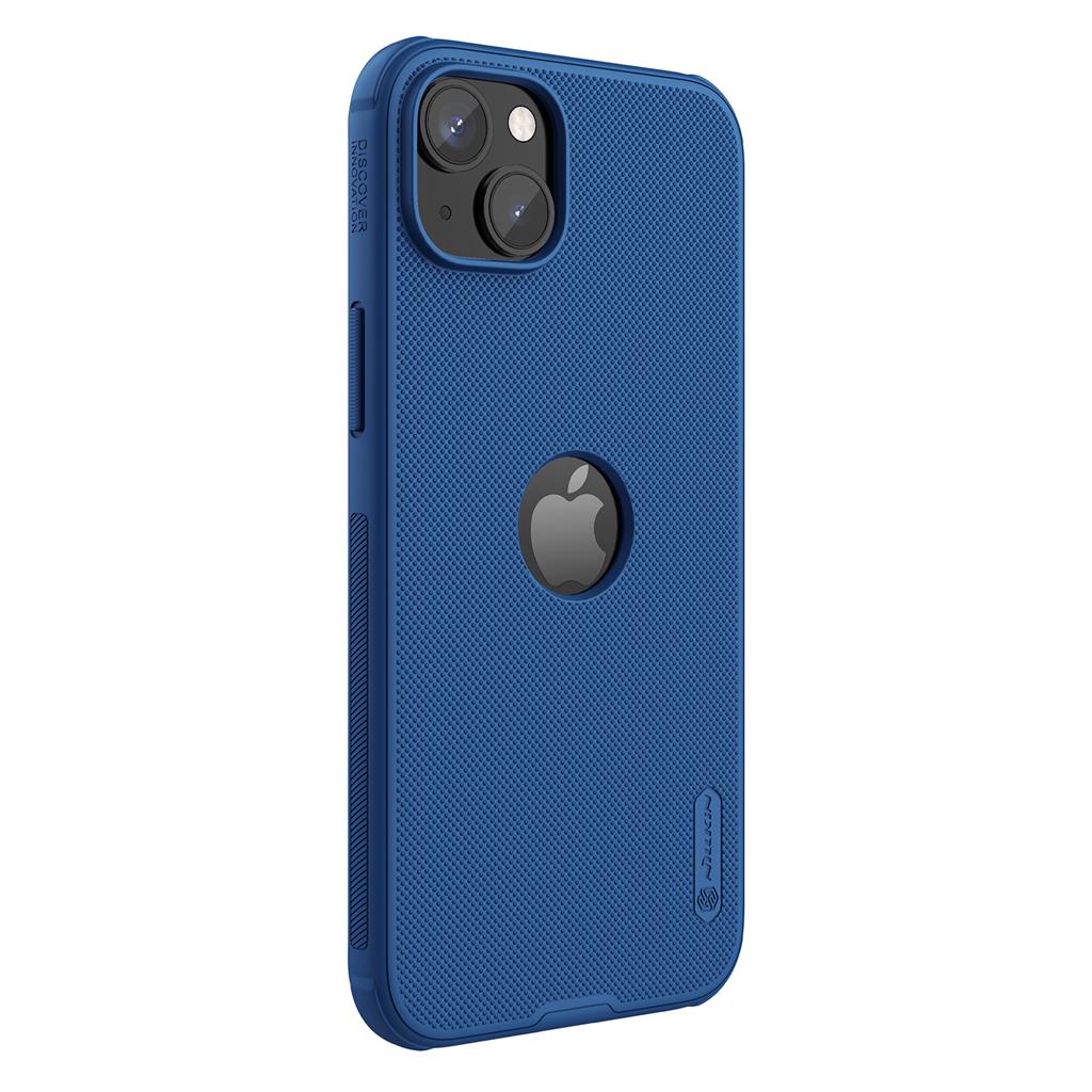 Apple iPhone 15 Plus Nillkin Super frosted shield pro strapabíró hátlap tok (Kék)