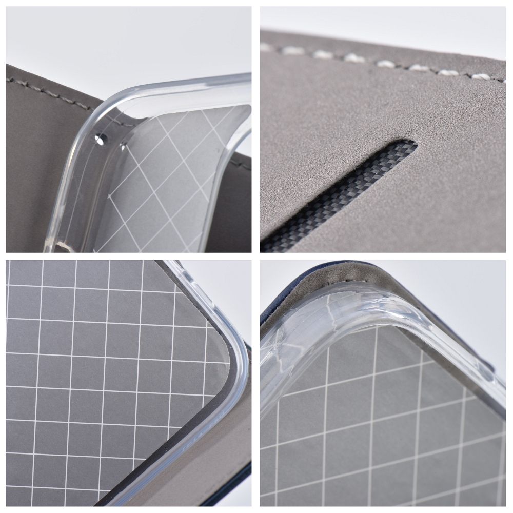 Apple iPhone 15 Plus smart magneto mágneses notesz tok (Kék)