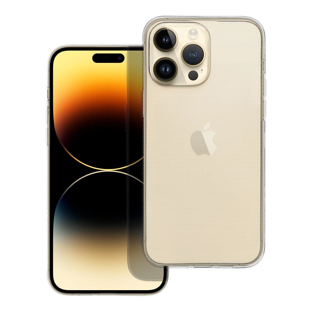 Apple iPhone 15 Pro 2 mm vékony szilikon MagSafe hátlap tok (Átlátszó)