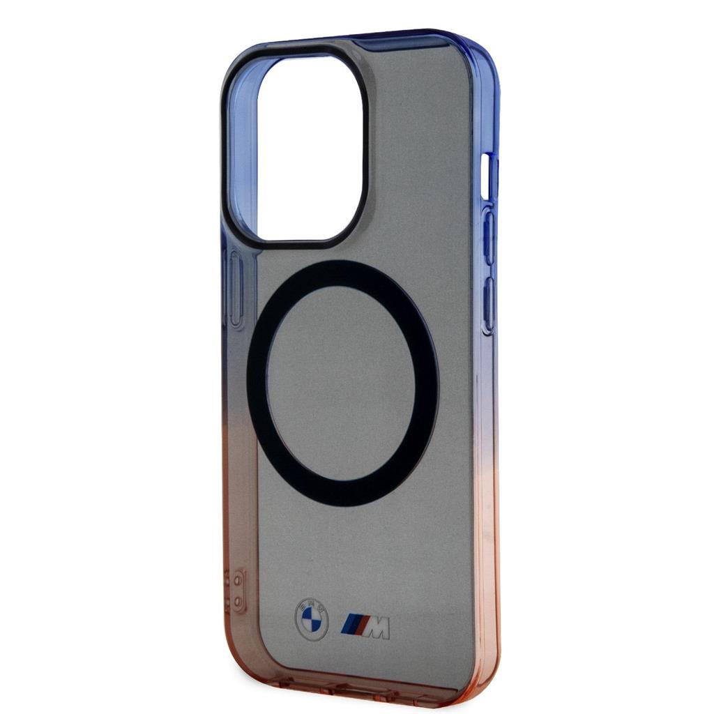 Apple iPhone 15 Pro BMW M Collection IML Gradient Bumper MagSafe tok (Szürke) - BMHMP15LHTGE
