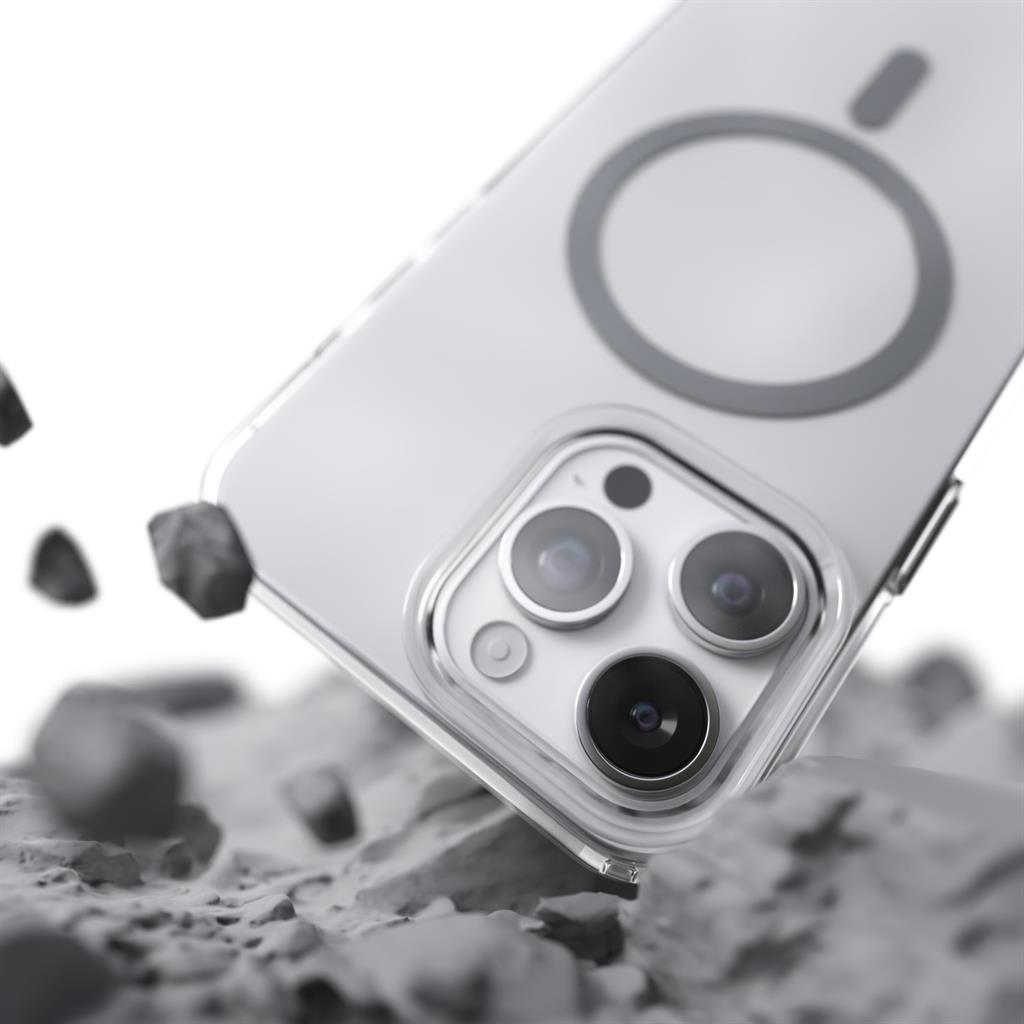 Apple iPhone 15 Pro Etteri Color magsafe hátlap tok (Szürke) 4