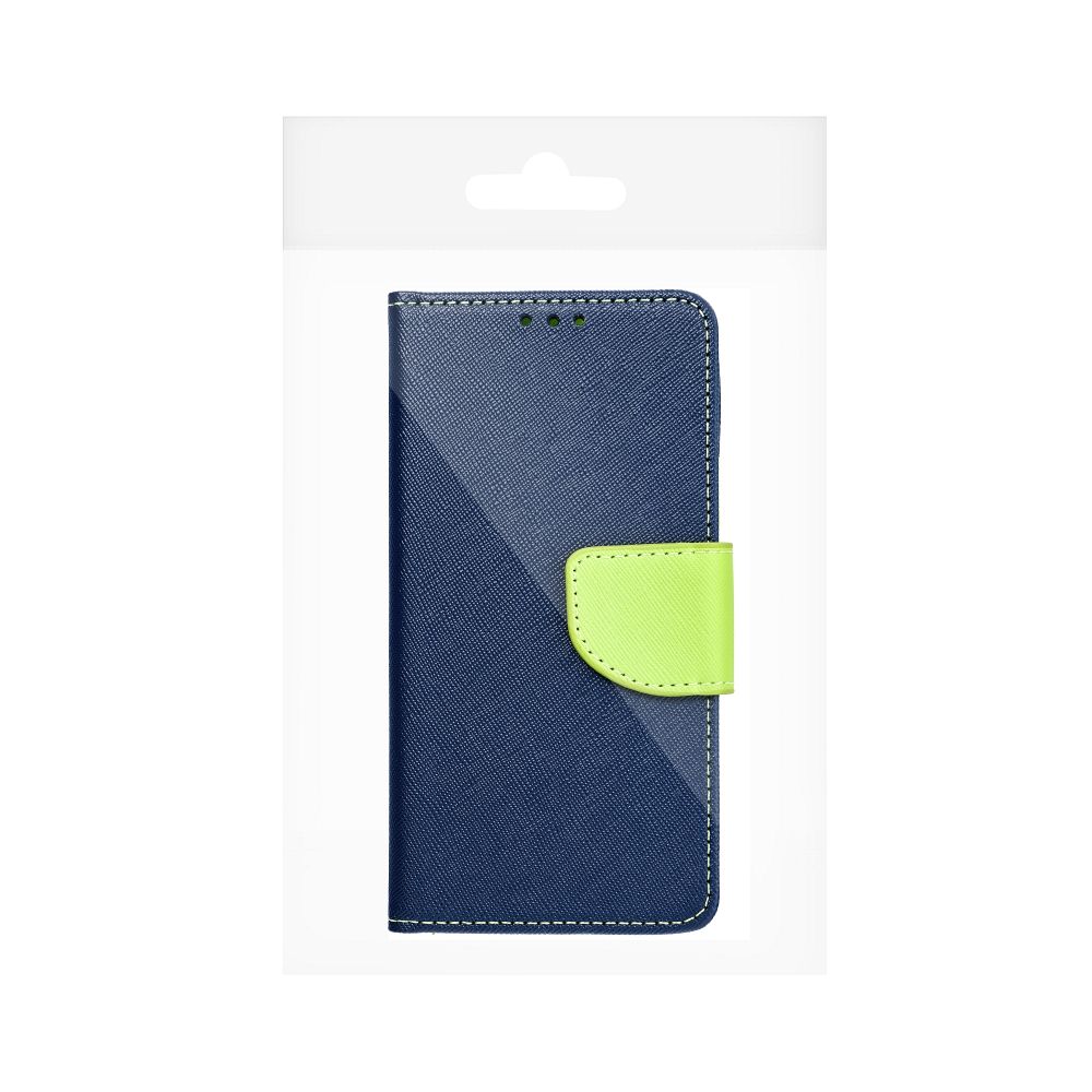 Apple iPhone 15 Pro Fancy book notesz tok (kék-lime)