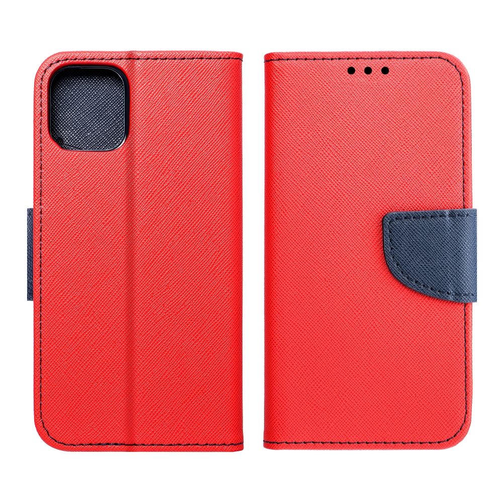 Apple iPhone 15 Pro Fancy book notesz tok (kék-piros)