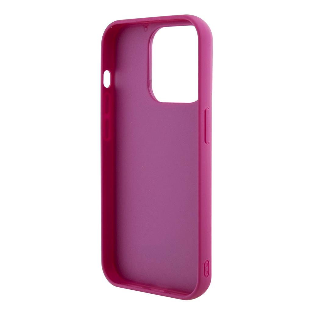 Apple iPhone 15 Pro Guess Sequin Script Logo tok (Magenta) - GUHCP15LPSFDGSF