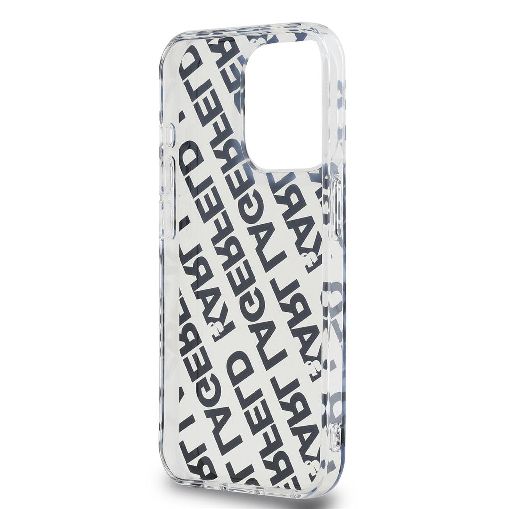 Apple iPhone 15 Pro Karl Lagerfeld IML Electroplated Repeated Logo tok (Arany) – KLHCP15LHKFOEMD